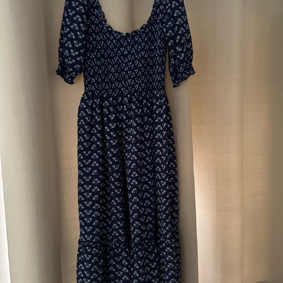 Hill house louisa nap dress navy floral - Picture 3 of 4